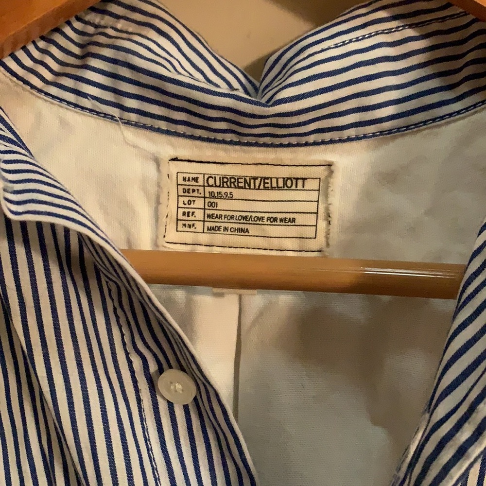 Current Elliot 2 Tone Button Down! - image 2